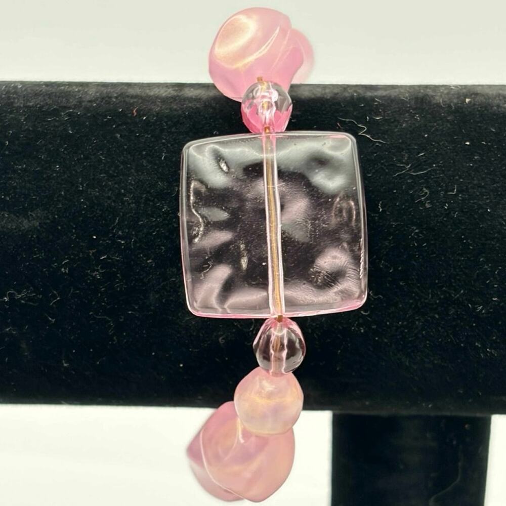 Chunky Pink Bracelet